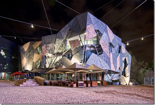 Melbourne Federation Square - click to see an enlarged version of this image